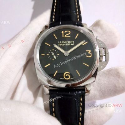 New Copy Panerai Luminor DUE Men Watch PAM 676 SS Orange Markers